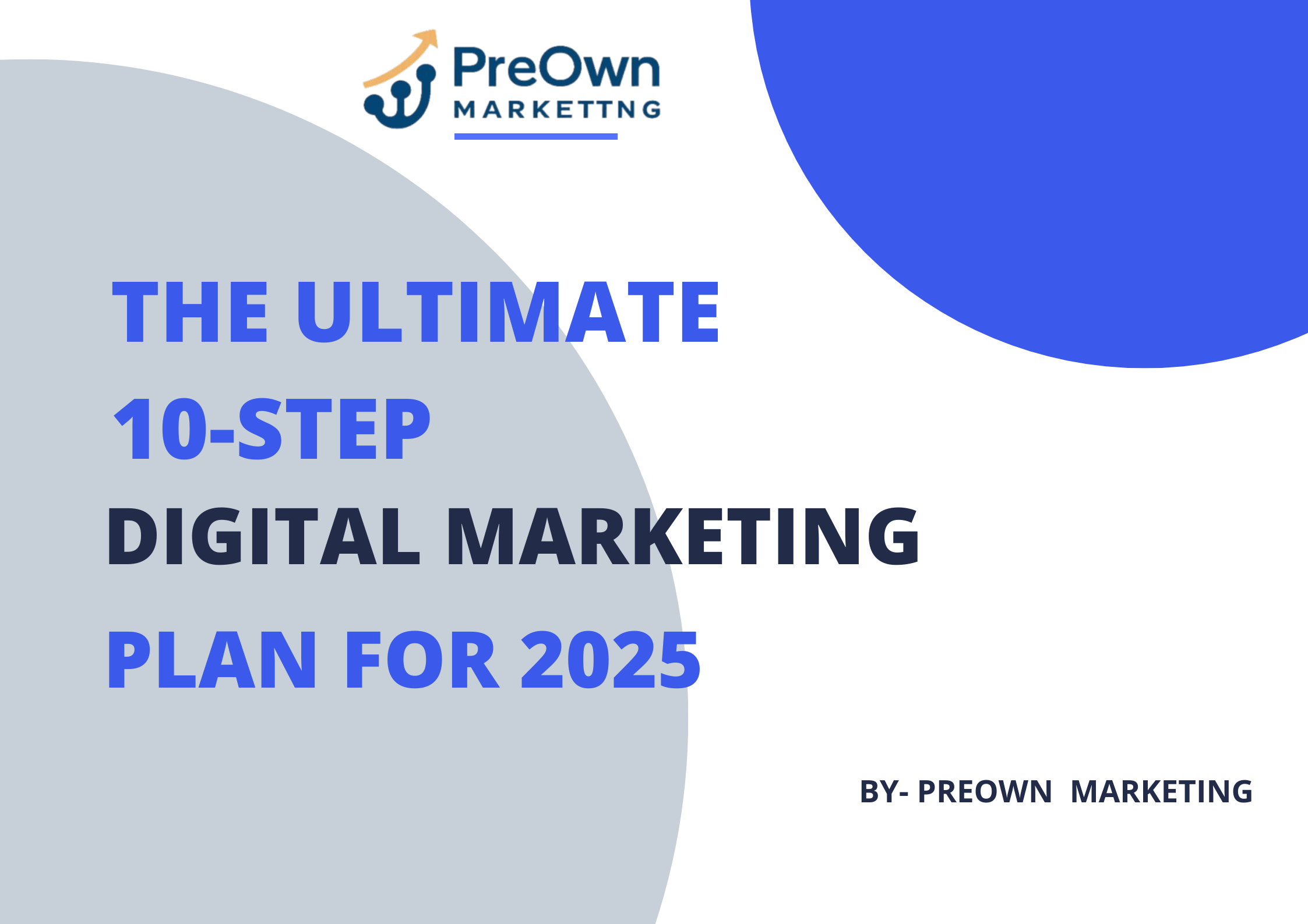 The Ultimate 10-Step Digital Marketing Plan for 2025