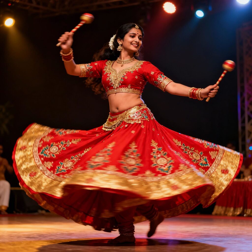 Celebrate Navratri in Style: Gemini AI Photo Editing Prompts for Dandiya & Garba Looks
