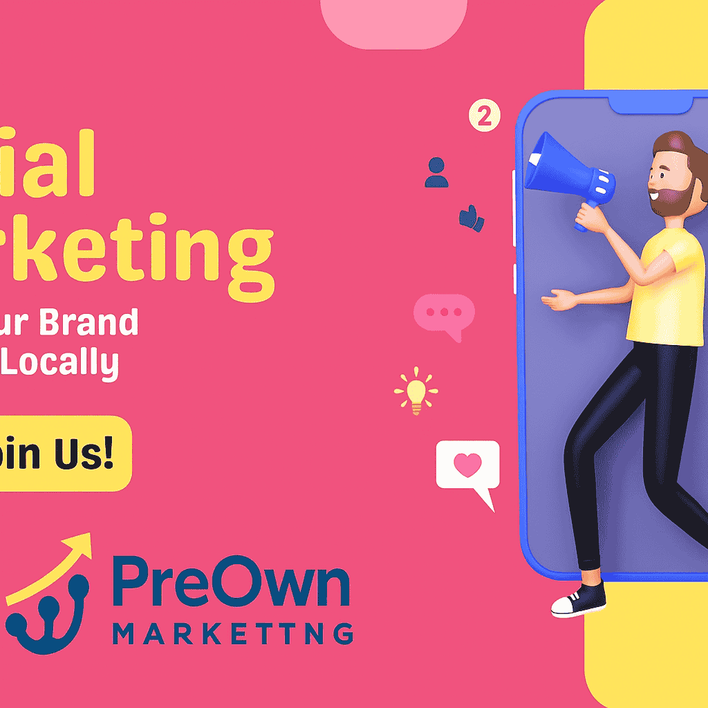 Social Media Marketing in Jhansi | Preown Marketing