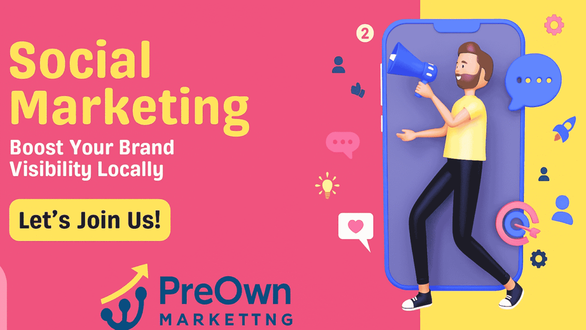 Social Media Marketing in Jhansi | Preown Marketing